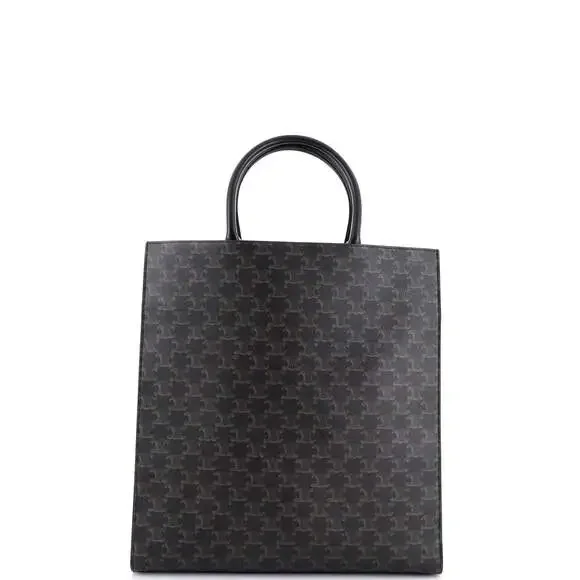 Celine Vertical Cabas Tote Triomphe #244321C11B - Picture 3 of 6